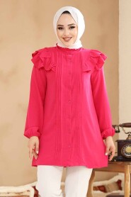 Fushia Modest Top 42291F - 3