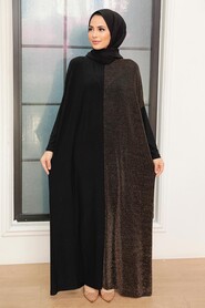 Gold Hijab Dress 54530GOLD - 1