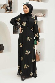 Green Hijab Dress 32941Y - 1