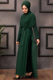Green Hijab Overalls 30120Y - 1