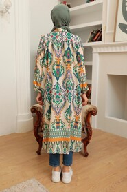 Green Hijab Tunic 226045Y - 2