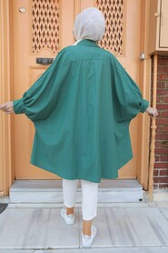Green Hijab Tunic 537Y - 2