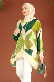 Green Modest Top 11904Y - 1