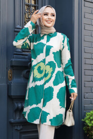 Green Modest Top 25025Y - 1