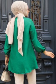 Green Modest Top 41391Y - 3