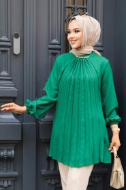 Green Modest Top 41391Y - 2
