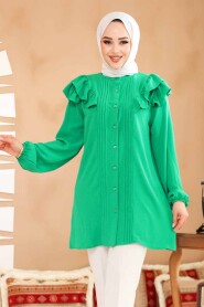 Green Modest Top 42291Y - 2