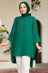 Green Modest Tunic 41351Y - 1