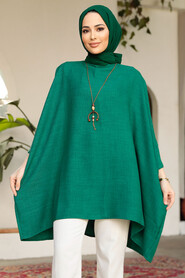 Green Modest Tunic 41351Y - 2