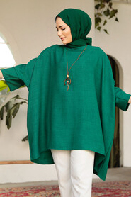 Green Modest Tunic 41351Y - 3