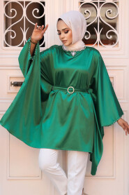 Green Modest Tunic 41443Y - 2