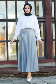 Grey Hijab Skirt 20511GR - 1
