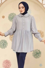 Grey Modest Tunic 40691GR - 2