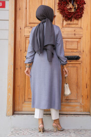 Grey Modest Tunic 645GR - 3