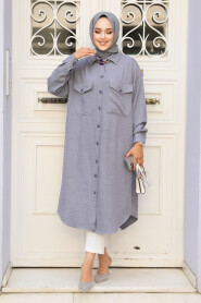 Grey Modest Tunic 660GR - 2