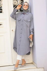 Grey Modest Tunic 660GR - 3