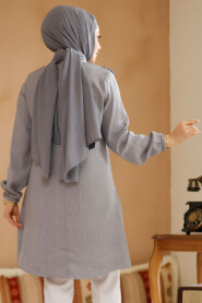 Grey Modest Tunic 6682GR - 3