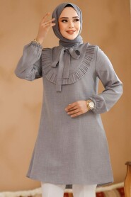 Grey Modest Tunic 6682GR - 2