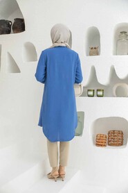 İndigo Blue Hijab Tunic 1150IM - 2