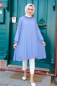 İndigo Blue Hijab Tunic 14340IM - 1