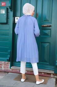 İndigo Blue Hijab Tunic 14340IM - 2