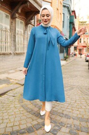 İndigo Blue Hijab Tunic 2097IM - 1
