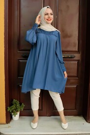 İndigo Blue Hijab Tunic 5000IM - 1