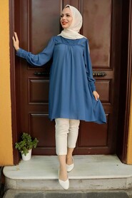 İndigo Blue Hijab Tunic 5000IM - 2
