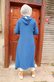 İndigo Blue Hijab Tunic 510IM - 2