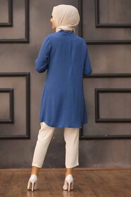 İndigo Blue Hijab Tunic 512IM - 2
