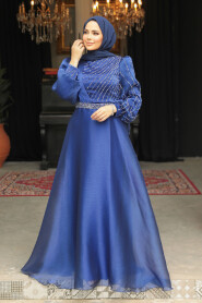 İndigo Blue Modest Gown 51921IM - 1