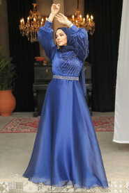İndigo Blue Modest Gown 51921IM - 3