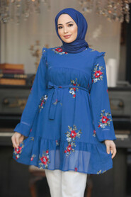 İndigo Blue Modest Tunic 40861IM - 1