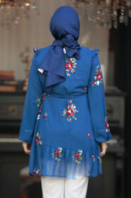 İndigo Blue Modest Tunic 40861IM - 3