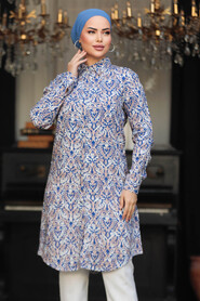 İndigo Blue Modest Tunic 11607IM - 1