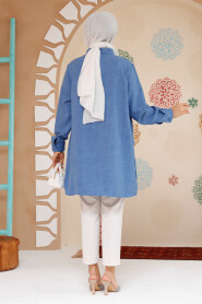 İndigo Blue Modest Tunic 30881IM - 4