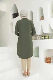 Khaki Hijab Tunic 1148HK - 2