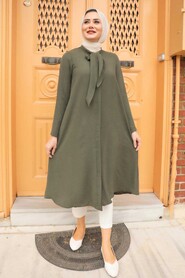 Khaki Hijab Tunic 2097HK - 1