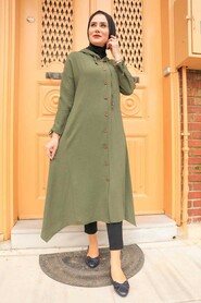 Khaki Hijab Tunic 510HK - 1