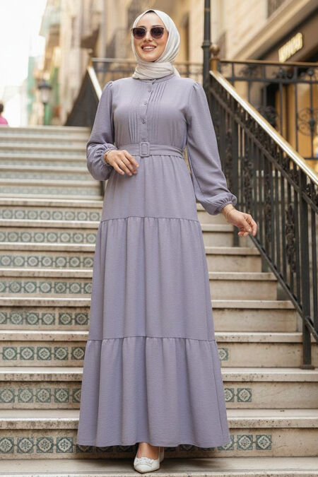 slim fit dress slacks Dark Grey Shiny Satin Long Sleeves Side Slit Prom Dresses ,CP0296 US8 / As Pic