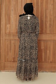 Leopard Hijab Dress 30262LP - 2