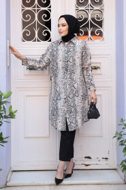 Leopard Hijab Tunic 11529LP - 2