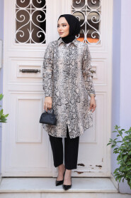 Leopard Hijab Tunic 11529LP - 3