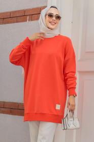 Light Red Modest Tunic 30644AK - 2