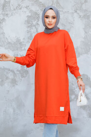 Light Red Modest Tunic 30645AK - 2