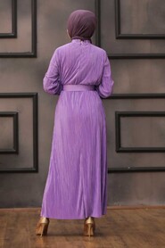 Lila Hijab Dress 12151LILA - 2