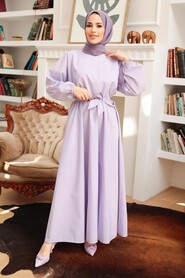 Lila Hijab Dress 2289LILA - 1