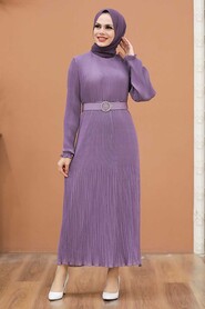 Lila Hijab Dress 2751LILA - 1