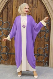 Lila Hijab Dress 3421LILA - 1