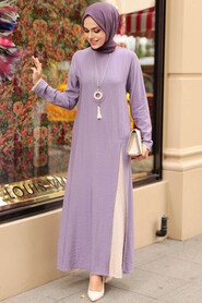 Lila Hijab Dress 3422LILA - 1